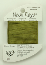 Neon Rays Avocado - Rainbow Gallery