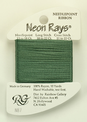 Neon Rays Willow Green - Rainbow Gallery