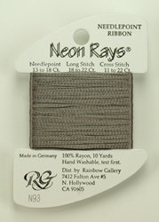 Neon Rays Gunmetal Gray - Rainbow Gallery