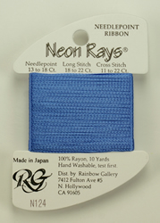 Neon Rays Delft Blue - Rainbow Gallery