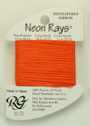 Neon Rays Orange - Rainbow Gallery