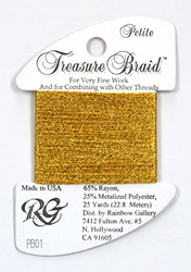 Petite Treasure Braid Bright Gold - Rainbow Gallery
