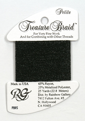 Petite Treasure Braid Black - Rainbow Gallery