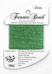 Petite Treasure Braid Green - Rainbow Gallery