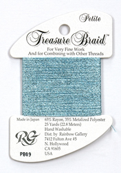 Petite Treasure Braid Light Blue - Rainbow Gallery