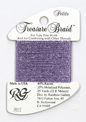 Petite Treasure Braid Light Purple - Rainbow Gallery