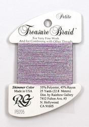 Petite Treasure Braid Pearl Amethyst - Rainbow Gallery