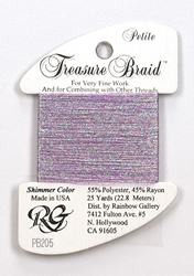 Petite Treasure Braid Pearl Amethyst - Rainbow Gallery