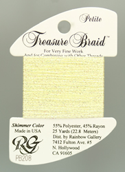 Petite Treasure Braid Lemon Mist - Rainbow Gallery