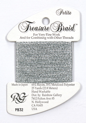 Petite Treasure Braid Silver Grey - Rainbow Gallery