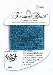 Petite Treasure Braid Azure Blue - Rainbow Gallery