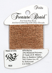 Petite Treasure Braid New Copper - Rainbow Gallery