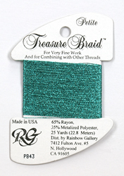 Petite Treasure Braid Turqoise - Rainbow Gallery