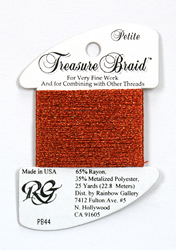 Petite Treasure Braid Autumn Red - Rainbow Gallery