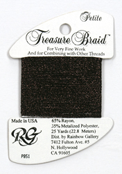 Petite Treasure Braid Dark Chocolate - Rainbow Gallery