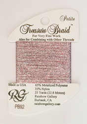 Petite Treasure Braid - Sweetheart Rose - Rainbow Gallery