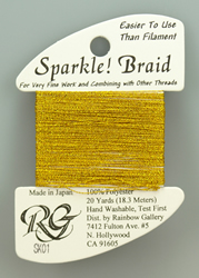 Sparkle Braid Yellow Gold - Rainbow Gallery