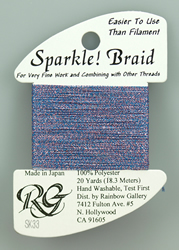 Sparkle Braid Blue Violet - Rainbow Gallery