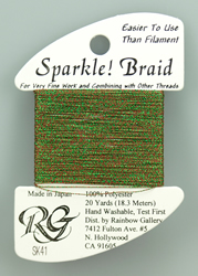 Sparkle Braid Christmas - Rainbow Gallery