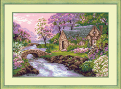 Cross Stitch Kit Spring View - RIOLIS