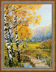 Cross Stitch Kit Birches - RIOLIS