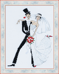 Borduurpakket Wedding Tango - RIOLIS