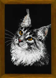 Cross Stitch Kit Maine Coon - RIOLIS