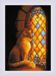 Cross stitch kit Castle Guardian - RIOLIS