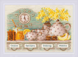 Cross stitch kit Tea Time - RIOLIS