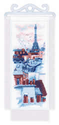 Cross stitch kit Paris Roofs - RIOLIS