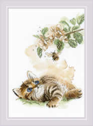 Cross stitch kit Flight of the Bumblebee - RIOLIS