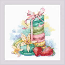 Cross stitch kit Sweet Dessert - RIOLIS