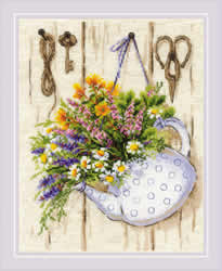 Cross stitch kit Summer Tea - RIOLIS