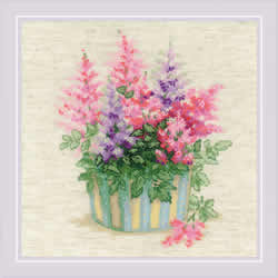 Cross stitch kit Astilbe - RIOLIS