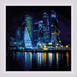 Cross stitch kit Night City - RIOLIS