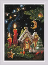 Cross stitch kit Gingerbread Tale - RIOLIS