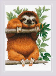 Borduurpakket Sloth - RIOLIS