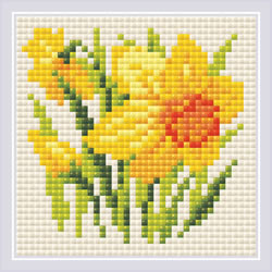 Diamond Mosaic Yellow Narcissus - RIOLIS