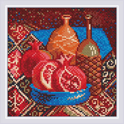 Diamond Mosaic Pomegranates - RIOLIS