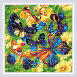 Diamond Mosaic Bright Butterflies - RIOLIS