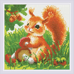 Diamond Mosaic Squirell - RIOLIS