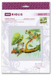 Cross stitch kit Frogs - RIOLIS