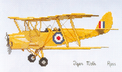 Borduurpatroon Tiger Moth - Ross Originals