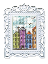 Cross Stitch Kit Framed Art Street - RTO