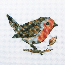 Cross Stitch Kit Redbreast - RTO