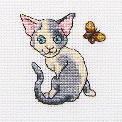 Cross Stitch Kit Funny Mickey - RTO