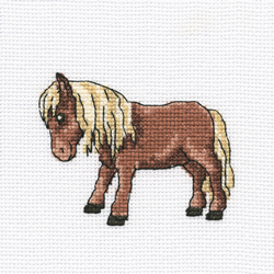 Cross Stitch Kit Tibetan Horse - RTO