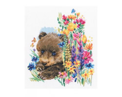 Cross stitch kit One who Loves Flowers - RTO