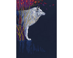 Cross stitch kit Wolf Leader - RTO