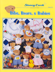 Cross Stitch Chart Bibs, Bears & Babies - Stoney Creek